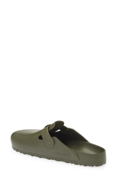 Birkenstock Boston Clog In Khaki