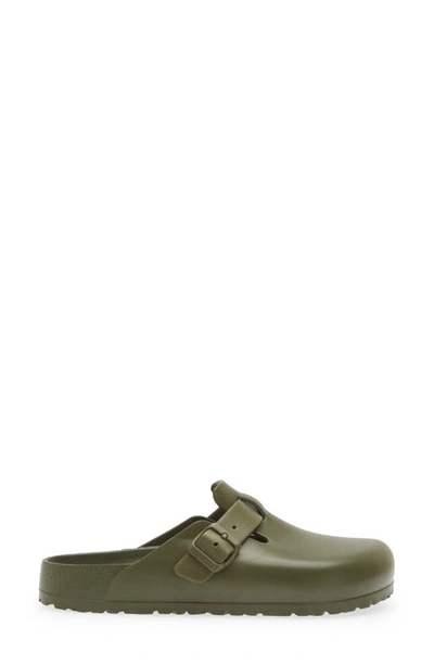 Birkenstock Boston Clog In Khaki