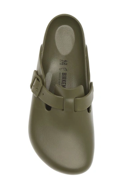 Birkenstock Boston Clog In Khaki