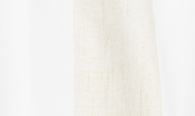 Shop Partow Leo Colorblock Cotton & Linen Blazer In Ivory