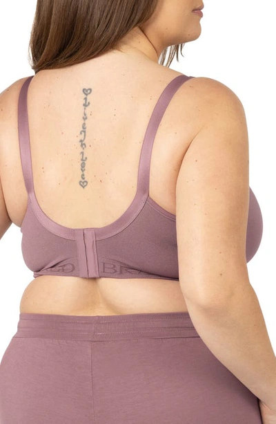 Shop Kindred Bravely Signature Sublime Contour Maternity/nursing Bra In Twilight