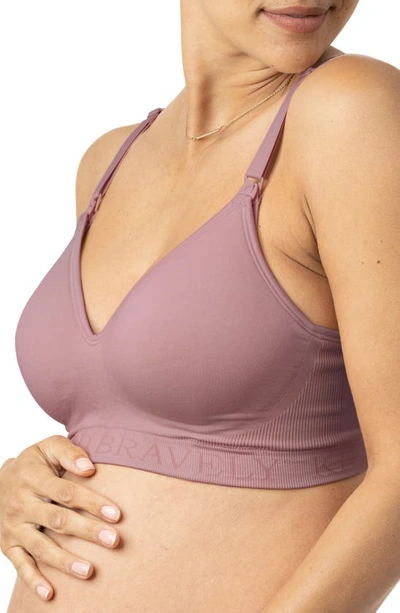 Shop Kindred Bravely Signature Sublime Contour Maternity/nursing Bra In Twilight