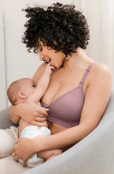Kindred Bravely Signature Sublime Contour Maternity/nursing Bra In Twilight