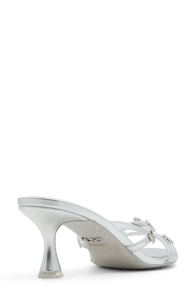 Shop Aldo Barbie™ X  Crystal Mule In Silver