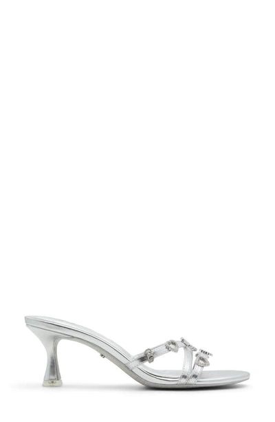 Shop Aldo Barbie™ X  Crystal Mule In Silver