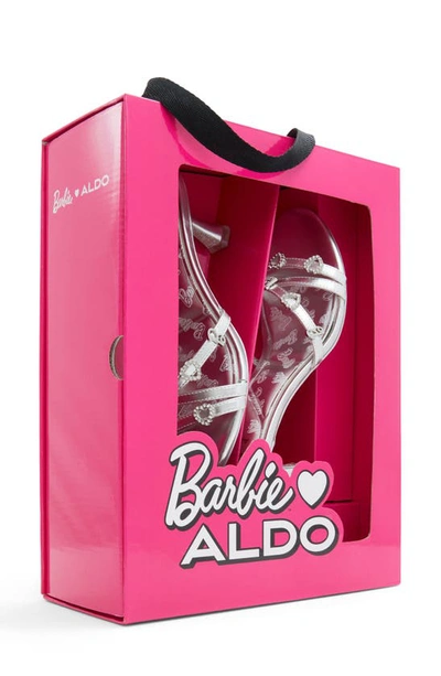 Shop Aldo Barbie™ X  Crystal Mule In Silver