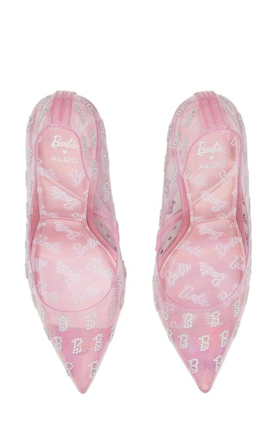 Aldo X Barbie Women's Barbiestessy Vinyl Pumps In Medium Pink