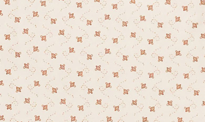 Shop Copper Pearl Kids' Hunnie Print Fitted Two-piece Short Pajamas In Light/ Pastel Orange