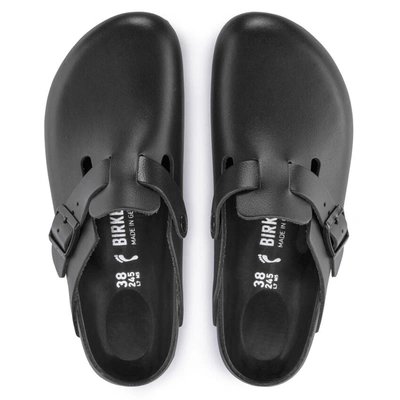 Shop Birkenstock Women Boston Exquisite Sandals In Black