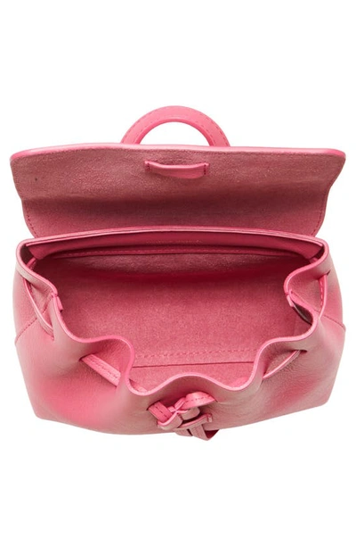 Shop Mansur Gavriel Mini Soft Lady Leather Bag In Dolly