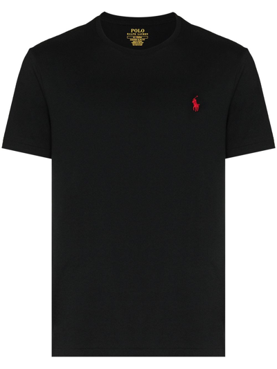 Shop Polo Ralph Lauren T-shirt In Black