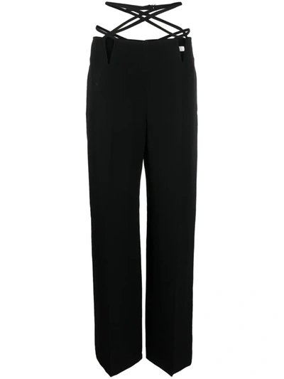 Shop Dion Lee Women V-wire Trouser In Black