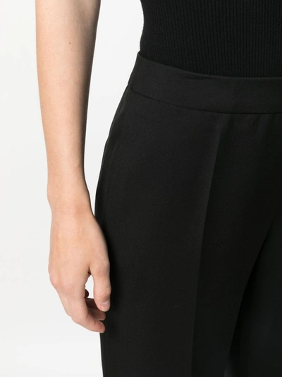 Shop Jil Sander Women Straight Leg Trousers In 001 Black