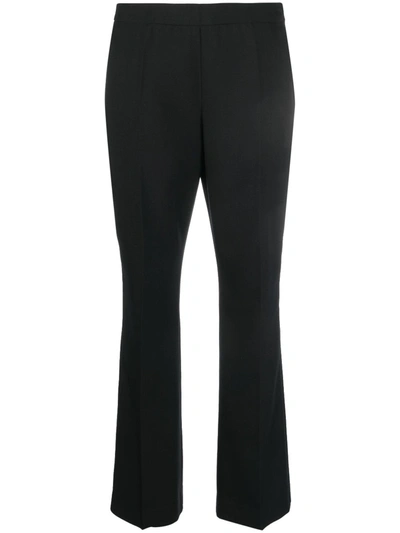Shop Jil Sander Women Straight Leg Trousers In 001 Black