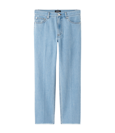 Shop Apc Rudie Jeans In Blue