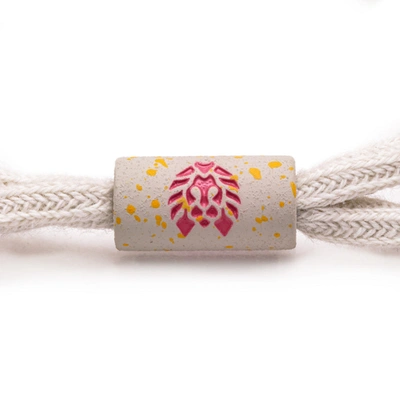 Rastaclat Original Hand Braided Better Normal Adjustable Bracelet In Pink