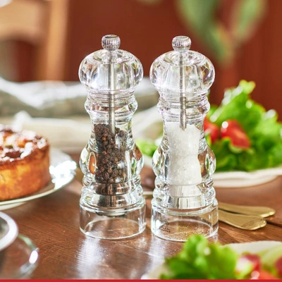 Peugeot Nancy Pepper Mill Acrylic, 11.75-inch, Clear In Multi