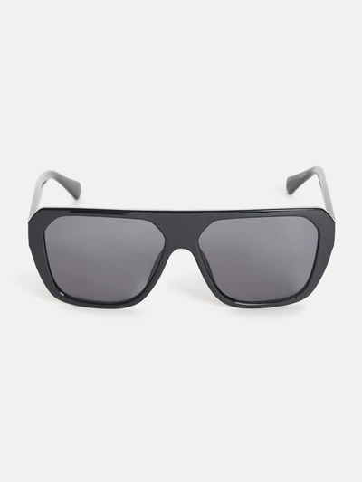 Guess Factory Angular Square Sunglasses In Black
