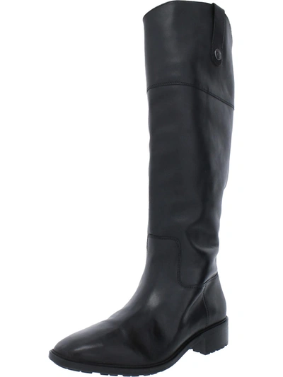 Sam Edelman Drina Ath Womens Leather Athletic Fit Knee-high Boots In Black  | ModeSens