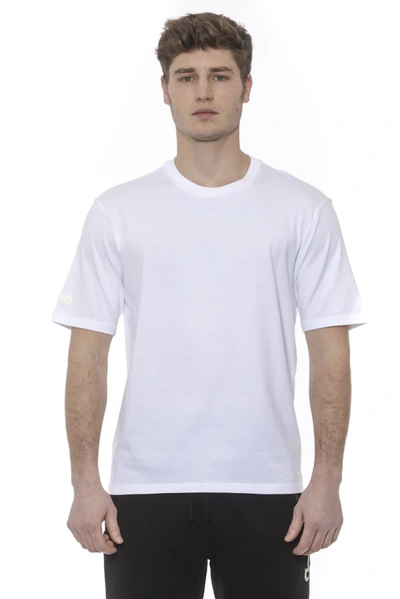 Shop Tond White Cotton Men's T-shirt