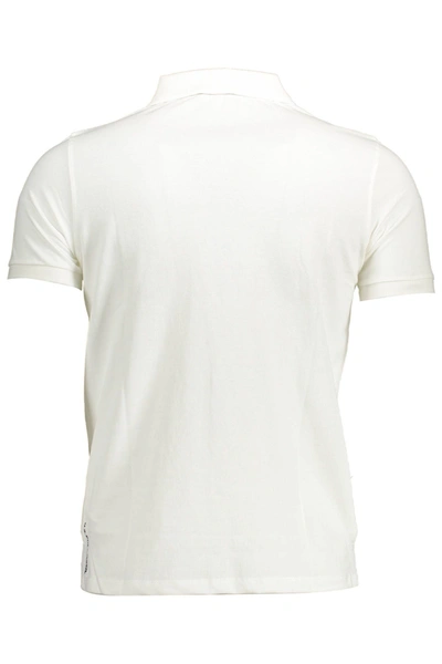 Shop U.s. Polo Assn . White Cotton Polo Men's Shirt