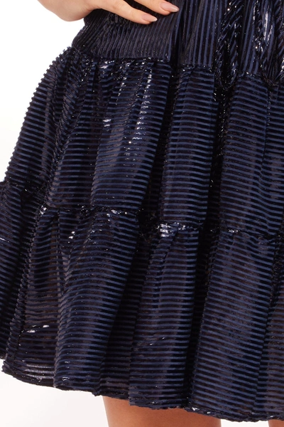 Eva Franco Gala Dress In Blue