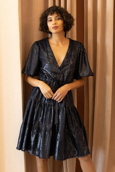 Eva Franco Gala Dress In Blue
