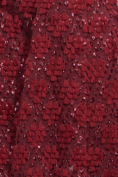 Eva Franco Car Coat In Red