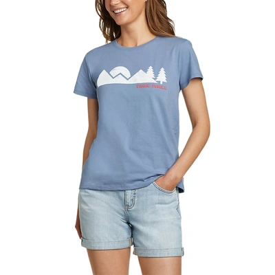Shop Eddie Bauer Women's Graphic T-shirt - Americana In Multi