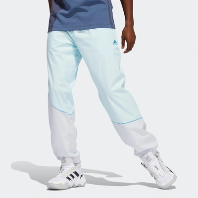 Shop Adidas Originals Men's Adidas Trae Pants In Blue