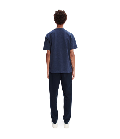 Shop Apc Dmitri T-shirt In Blue