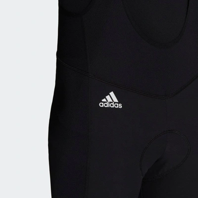 Shop Adidas Originals Men's Adidas The Padded Cold. Rdy Cycling Bib Tights In Black