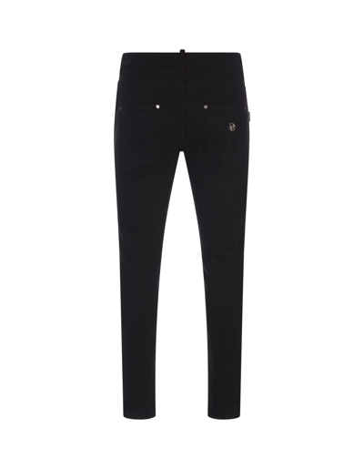 Shop Philipp Plein Black Denim Skinny Jeans In Nero
