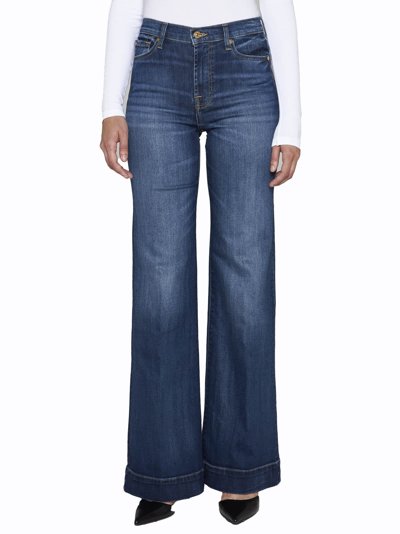 Shop 7 For All Mankind Jeans In Darkblue