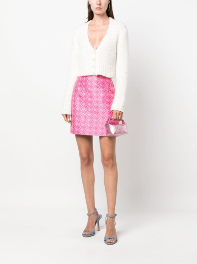 Eéra Tiny Moon Leather Tote Bag In Pink