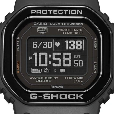 Pre-owned Casio G-shock Dw-h5600mb-1jr Sports Line G-squad Dw-h5600 Wrist Watch Men Black
