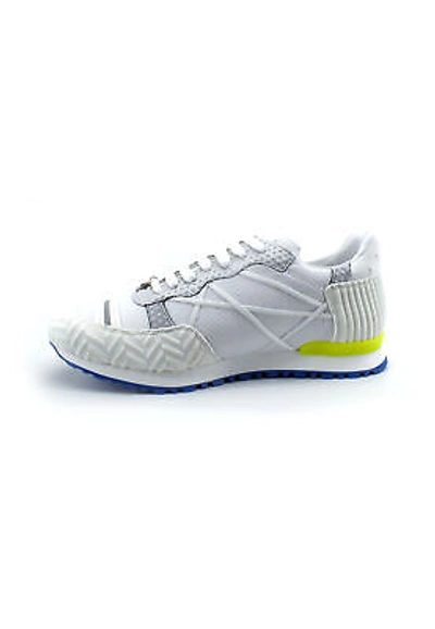 Pre-owned L4k3 Mr.big Old School Sneaker Running White Fluo F09-old