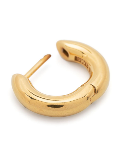 ALMOST 抛光设计圈形耳环