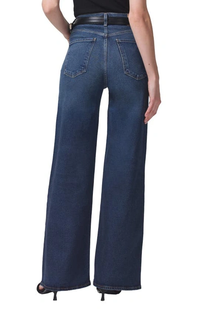 Shop Citizens Of Humanity Paloma Baggy High Waist Wide Leg Jeans In Everdeen