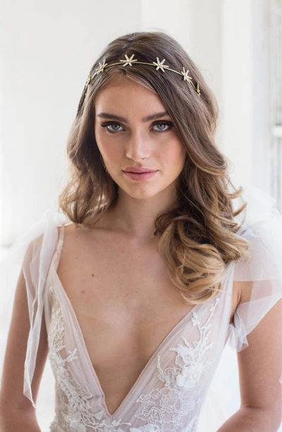 Brides And Hairpins Analia Star Headband In Gold