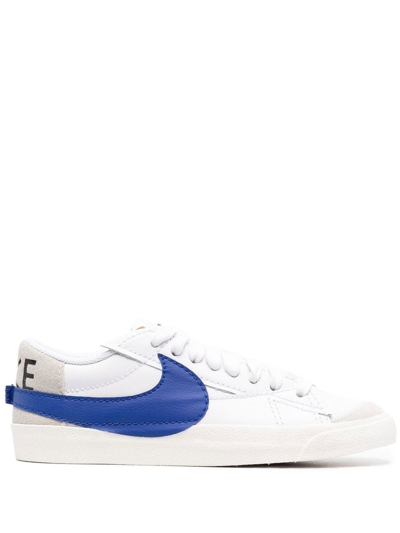 Shop Nike Blazer Jumbo 77 Hi Sneakers In White