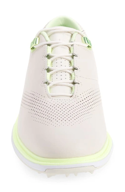 Shop Jordan Adg 4 Golf Shoe In Phantom/ Barely Volt/ White
