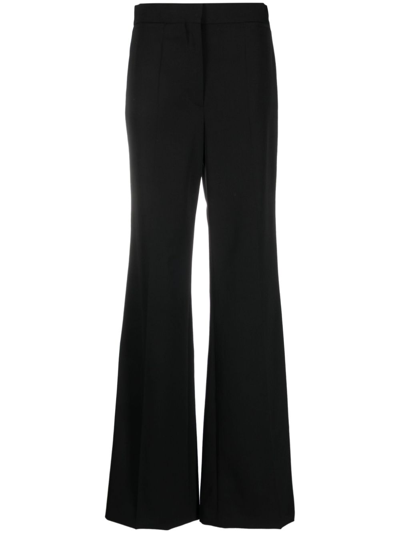 Stella Mccartney High-waist Flared Trousers In Black