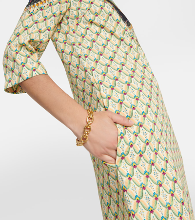 Etro Mix-print Shift Dress In Multicoloured
