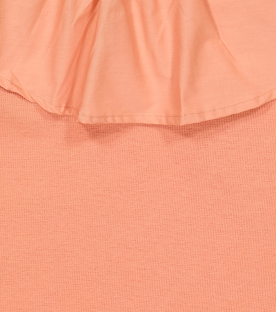 Shop Molo Reca Cotton And Poplin Shirt In Pink