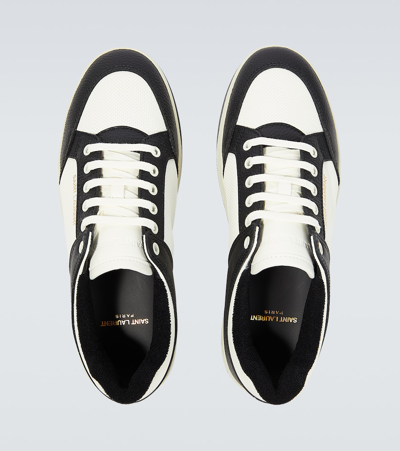Saint Laurent 61 Sneakers In White