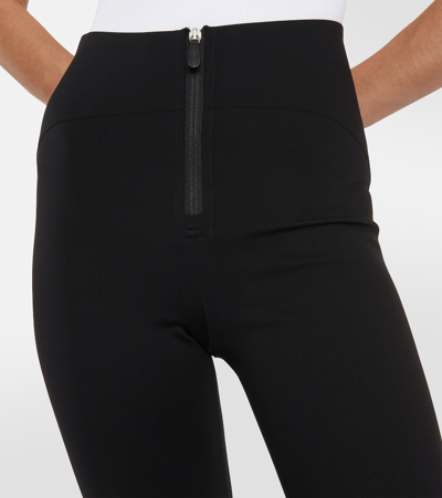 Shop Alaïa Jersey Leggings In Black