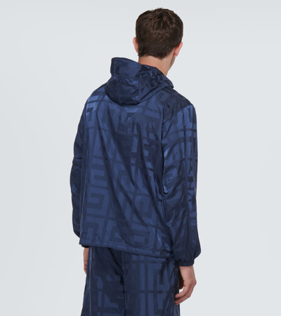 Shop Givenchy 4g Jacket In Blue