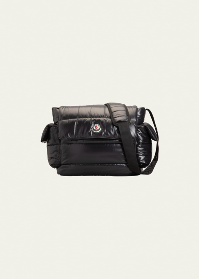 Shop Moncler Mommy Tote Bag In Black