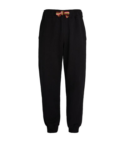 Shop Lanvin Curb Sweatpants In Black